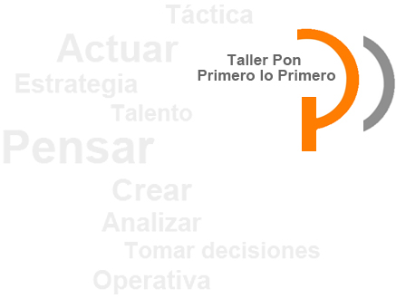 Taller Pon primero, lo primero